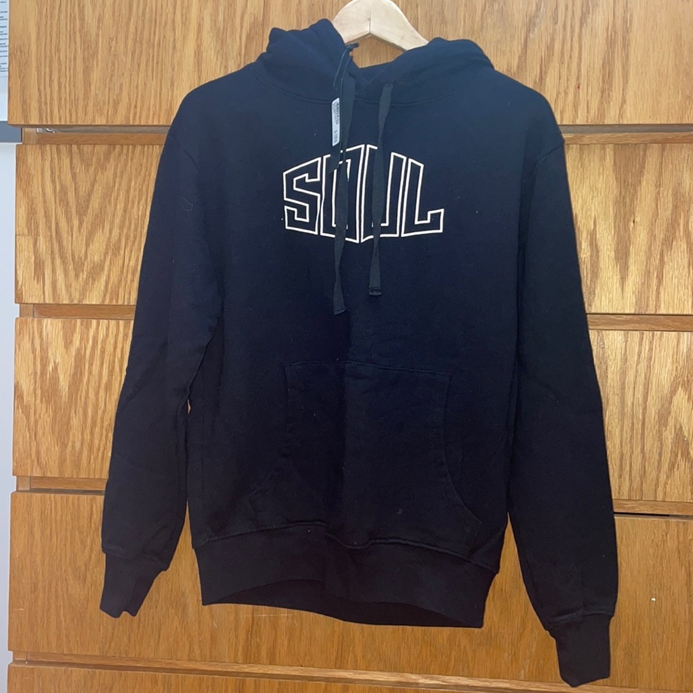 Soulcycle black unisex hoodie size S brand new